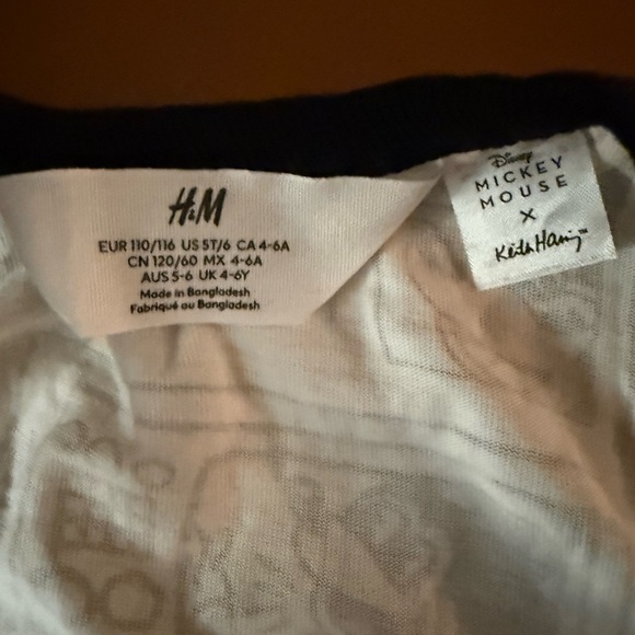 Zara Keith Haring Collab Girls Mickey Mouse Girls Tank Dress New - Picture 2 of 2